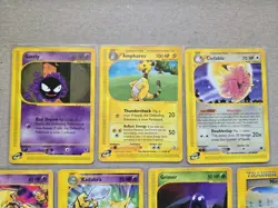 Lot Of 7 E-Reader Pokemon Cards Heavily Played Aquapolis Expedition Skyridge - Image 3