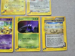 Lot Of 7 E-Reader Pokemon Cards Heavily Played Aquapolis Expedition Skyridge - Image 4