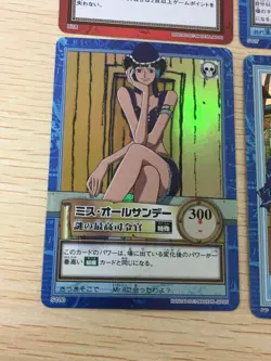 one piece carddass hyper battle HOLO 4 cards set anime Chopper Luffy All Sunday - Image 5