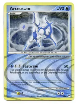 Arceus Lv 100 Card 2009 Pokemon AR4 - P896 - Image 1