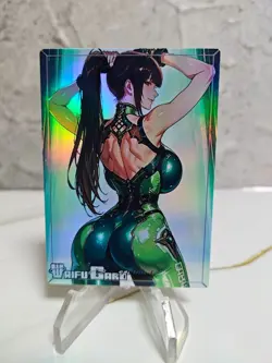 Eve Stellar Blade Trading Card Waifu Goddess Story Anime Girl holo Karte Manga - Image 1