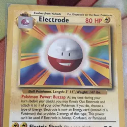 Pokemon TCG Electrode Base Set Card 21/102 - Image 2