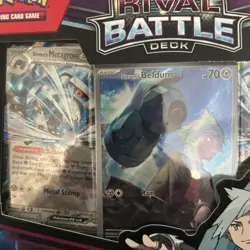 Pokemon Cards - Rival Battle Deck - STEVEN (60-Card Deck, Deck Box, Playmat +) - Image 2