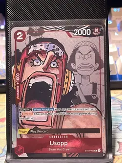 Usopp - ST01-002 (Alternate Art) ST01-002 One Piece Promotion Cards Foil - Image 1