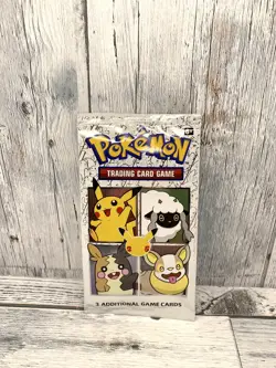 SEALED 25th Anniversary Pokemon Cereal 3-Card Booster Pack! Holographic Pikachu - Image 1