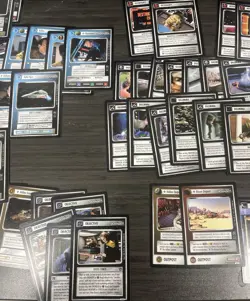 Huge Lot of Star Trek Voyager CCG Collectible Trading Card Game Cards 2001 - Image 2