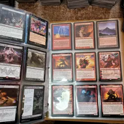 8 Pages of COMMANDER Cards Collection in Binder. And 1,000+ Bulk MTG Lot - Image 5