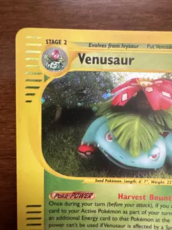 Pokemon Venusaur Expedition Base Set Holo Rare Card 30/165 (near mint condition) - Image 2