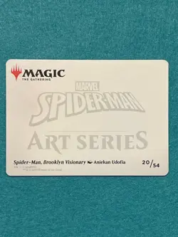 Spider-Man, Brooklyn Visionary Art Card (Gold-Stamped Signature) 20/54 MTG - Image 3