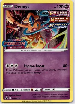 Deoxys - (Prerelease) Promo SWSH: Sword & Shield Promo Cards SWSH170 NM - Image 1