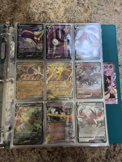 Huge Modern Pokemon TCG Binder Collection Lot 95 Super Rare Cards - Image 3