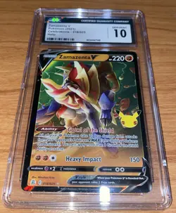 4 Pokemon 10 CGC Graded Japanese Cards Unfezant/Zamazenta V/Blaziken/Pidgeot V - Image 3