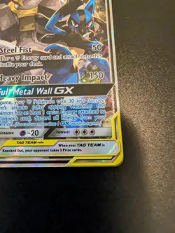 Pokemon TCG Lucario & Melmetal GX Tag Team Sun & Moon SM192 Promo Card - Image 4