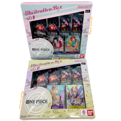 LOT/BUNDLE (2) One Piece Trading Card Game TCG Illustration Boxes - Volume 1 & 2 - Image 1