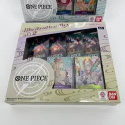 LOT/BUNDLE (2) One Piece Trading Card Game TCG Illustration Boxes - Volume 1 & 2 - Image 3