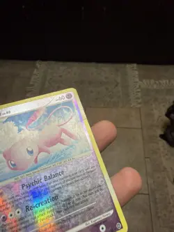 Reverse Holo Mew lv.40 Pokemom TCG 2007 card 15/132 - Image 2