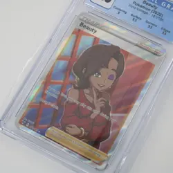 CGC 9.5 Beauty Trainer Pokemon TCG Vivid Voltage 181/185 Graded Slab Card Mint - Image 3