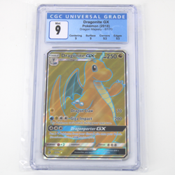 CGC 9 Dragonite GX Pokemon TCG Dragon Majesty 67/70 Graded Slab Card Mint - Image 1