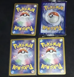 '25 Delibird Sealed Holiday Snowflake Stamped Promo Pokemon TCG + Card Lot - Image 4