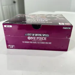 One Piece Card Game Booster Box A Fist of Divine Speed Set OP-11 New Sealed - Image 4
