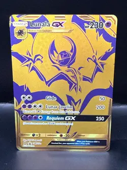 Pokemon TCG Lunala GX SM103a Promo Holo Card NM Condition - Image 1