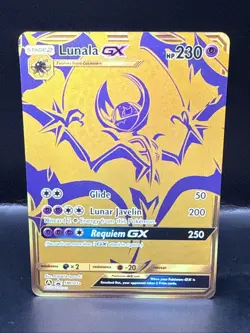 Pokemon TCG Lunala GX SM103a Promo Holo Card NM Condition - Image 2