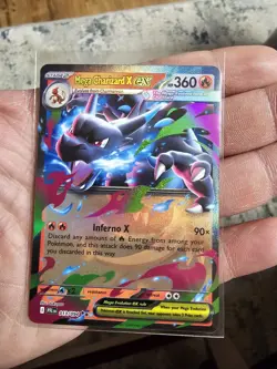 Mega Charizard X ex 13/94 Single Raw Card Phantasmal Flames Pokemon - Image 1