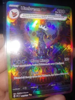 Umbreon ex 161/131 Sv: Prismatic Evolutions Holo Pokemon Card *CUST0M-SEE-DSCR* - Image 2