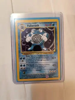 Poliwrath 013/102 Base Set Holo Pokemon Card 1 Owner Never Handled - Image 5