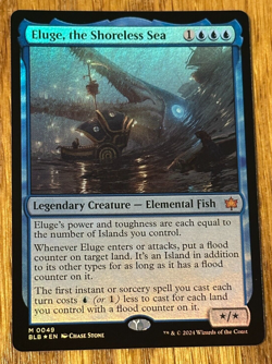 MTG Bloomburrow, Eluge, the Shoreless Sea - Foil - Image 1