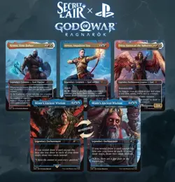 Secret Lair x God of War: Norse Non-Foil Playstation Superdrop 2025 MtG - Image 2