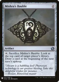 Mishra's Bauble The List Reprints 221 Normal NM - Image 1