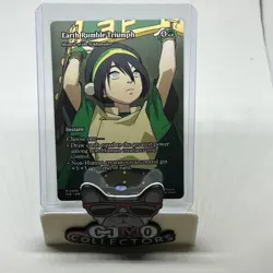 1x - Earth Rumble Triumph [Return of the Wildspeaker] - Avatar: Eternal - NM MTG - Image 1