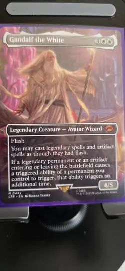 Gandalf the White (Borderless) Universes Beyond: the Lord of the Rings: Tales of - Image 1
