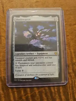 Magic The Gathering - Theros Beyond Death - Shadowspear - Lightly Played - Image 1