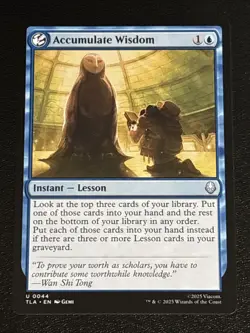 MTG Avatar: The Last Airbender Accumulate Wisdom 0044 NM - Image 1