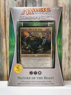 MTG Magic The Gathering Commander Nature of The Beast 2013 English BNIB SEALED - Image 1