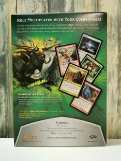 MTG Magic The Gathering Commander Nature of The Beast 2013 English BNIB SEALED - Image 2