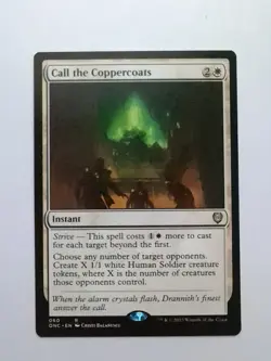 MTG Call the Coppercoats ONC Commander Phyrexia All Will Be One Regular Rare 60 - Image 1