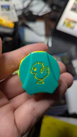 1x Final Fantasy Chocobo Bundle Special Click Wheel Life Counter (Unused) MTG x1 - Image 1