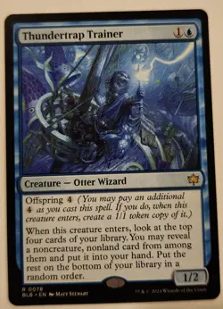 Thundertrap Trainer BLB #78 Rare Regular NM+ - Image 1