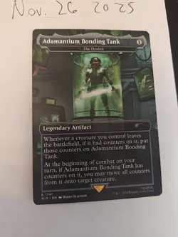 Adamantium Bonding Tank - The Ozolith Secret Lair Drop Regular NM Unplayed - Image 1