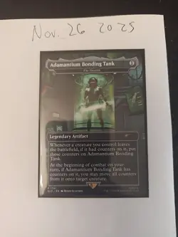 Adamantium Bonding Tank - The Ozolith Secret Lair Drop Regular NM Unplayed - Image 2