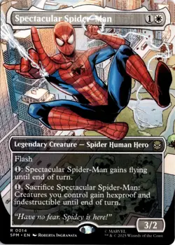 Spectacular Spider-Man (Borderless) R Marvel's Spider-Man 14 NM - Image 1