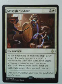 Smuggler's Share *Rare* Magic MtG x1 NCC Commander Streets of New Capenna - Image 1