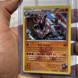 Pokemon TCG Team Magma’s Aggron 14/34 - Holo Rare XY Double Crisis NM Near Mint - Image 1
