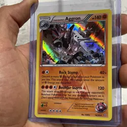 Pokemon TCG Team Magma’s Aggron 14/34 - Holo Rare XY Double Crisis NM Near Mint - Image 2