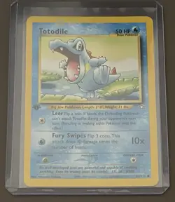 Totodile 1st Edition 81/111 - Neo Genesis Pokemon - Image 3