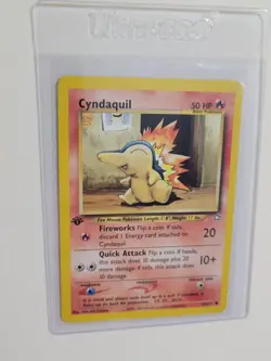 Cyndaquil - Pokemon Neo Genesis First 1st Edition #57 - Common - Image 2