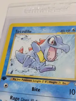 Totodial - Pokemon Neo Genesis First 1st Edition #80 - Common - Image 3